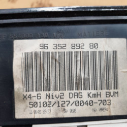 CUADRO INSTRUMENTOS CITROEN C5 BERLINA RHZDW10ATEDTIPO RHZ9635289280