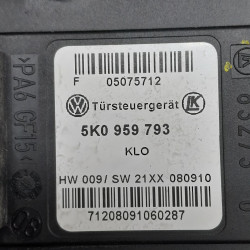 MOTOR ELEVALUNAS DELANTERO IZQUIERDO VOLKSWAGEN GOLF VI (5K1)(10.2008) CAYBCAY5K0959793