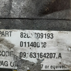 COMPRESOR AIRE ACONDICIONADO RENAULT SCENIC II (JM) F9Q812MOTOR F9Q D801140018
