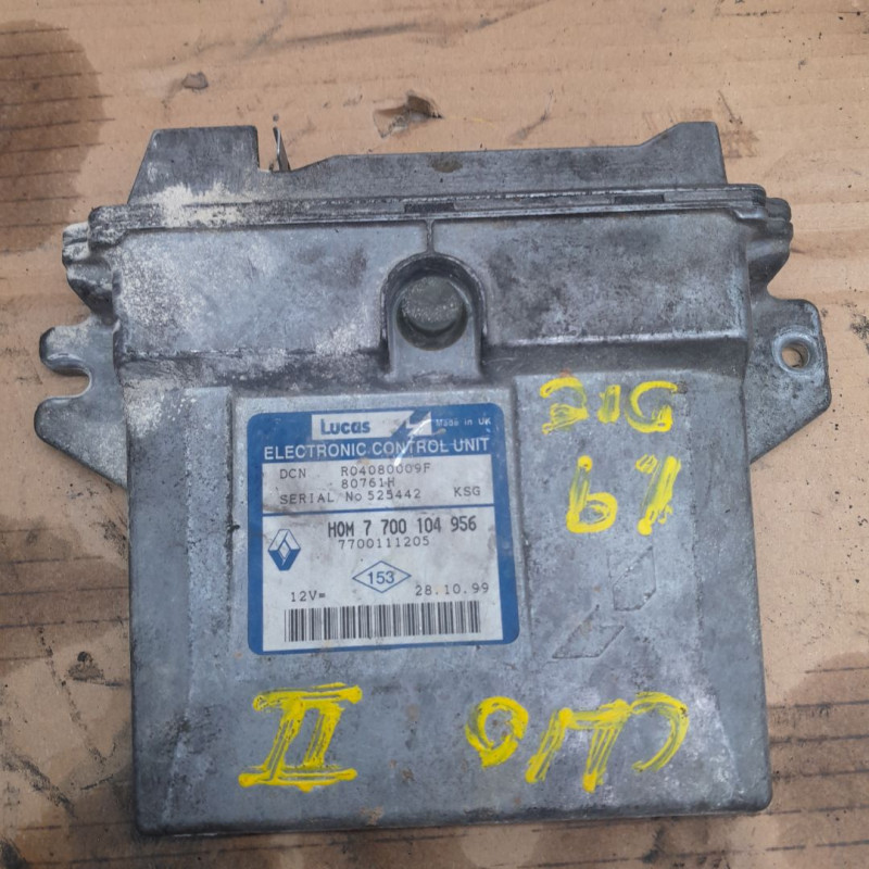 CENTRALITA MOTOR UCE RENAULT CLIO II FASE I (B/CB0) F9Q780F9Q H77700104956