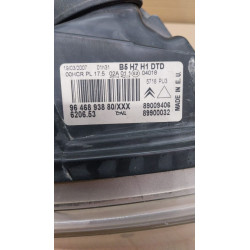 FARO DERECHO CITROEN C4 BERLINA 9HZDV6TED49HZ89009409