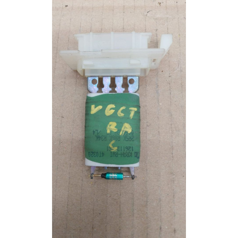 RESISTENCIA CALEFACCION OPEL VECTRA C BERLINA SIN FICHA TECNICA12611D001