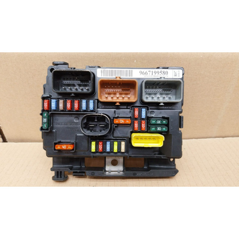CAJA RELES / FUSIBLES PEUGEOT 207 G-BFP Ó 8F019667199580