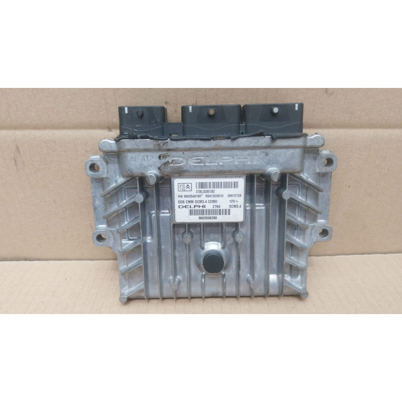CENTRALITA MOTOR UCE PEUGEOT 407 SIN DOCUMENTACIÓN9663556280