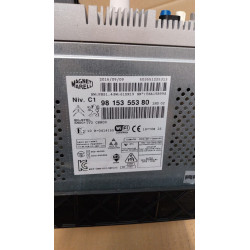 SISTEMA AUDIO / RADIO CD CITROEN C3 9815355380
