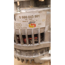 ALTERNADOR OPEL ASTRA G BERLINA Y17DT0986043981