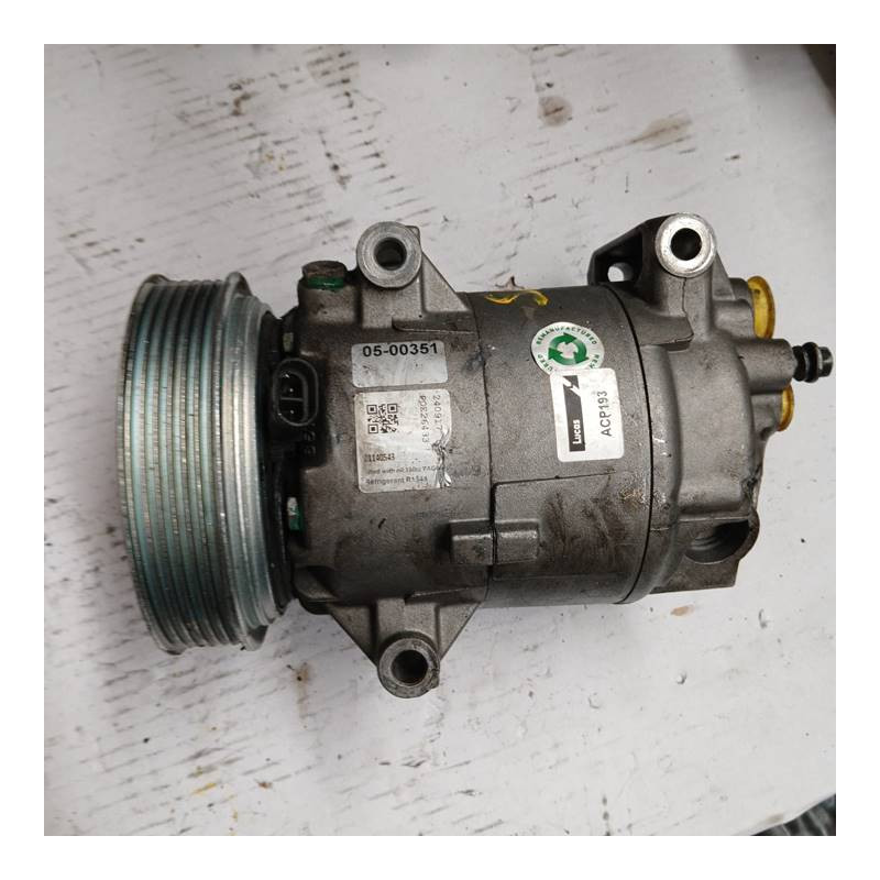 COMPRESOR AIRE ACONDICIONADO RENAULT SCENIC II (JM) K9K P701140543