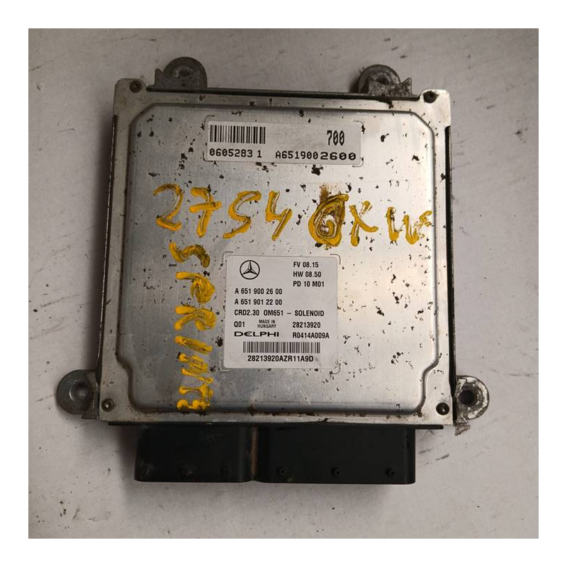 CENTRALITA MOTOR UCE MERCEDES-BENZ SPRINTER II CAMIÓN 651955A6519002600