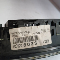 CUADRO INSTRUMENTOS VOLKSWAGEN POLO IV (9N3) BUDVWZ7Z0G53888737