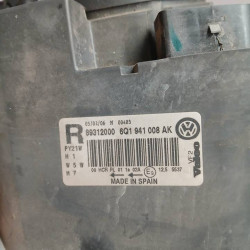 FARO DERECHO VOLKSWAGEN POLO IV (9N3) BUD6Q1941008AK